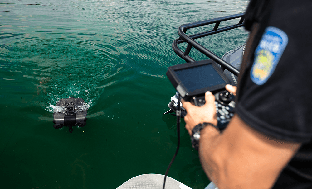 ROV demo with Peel Police