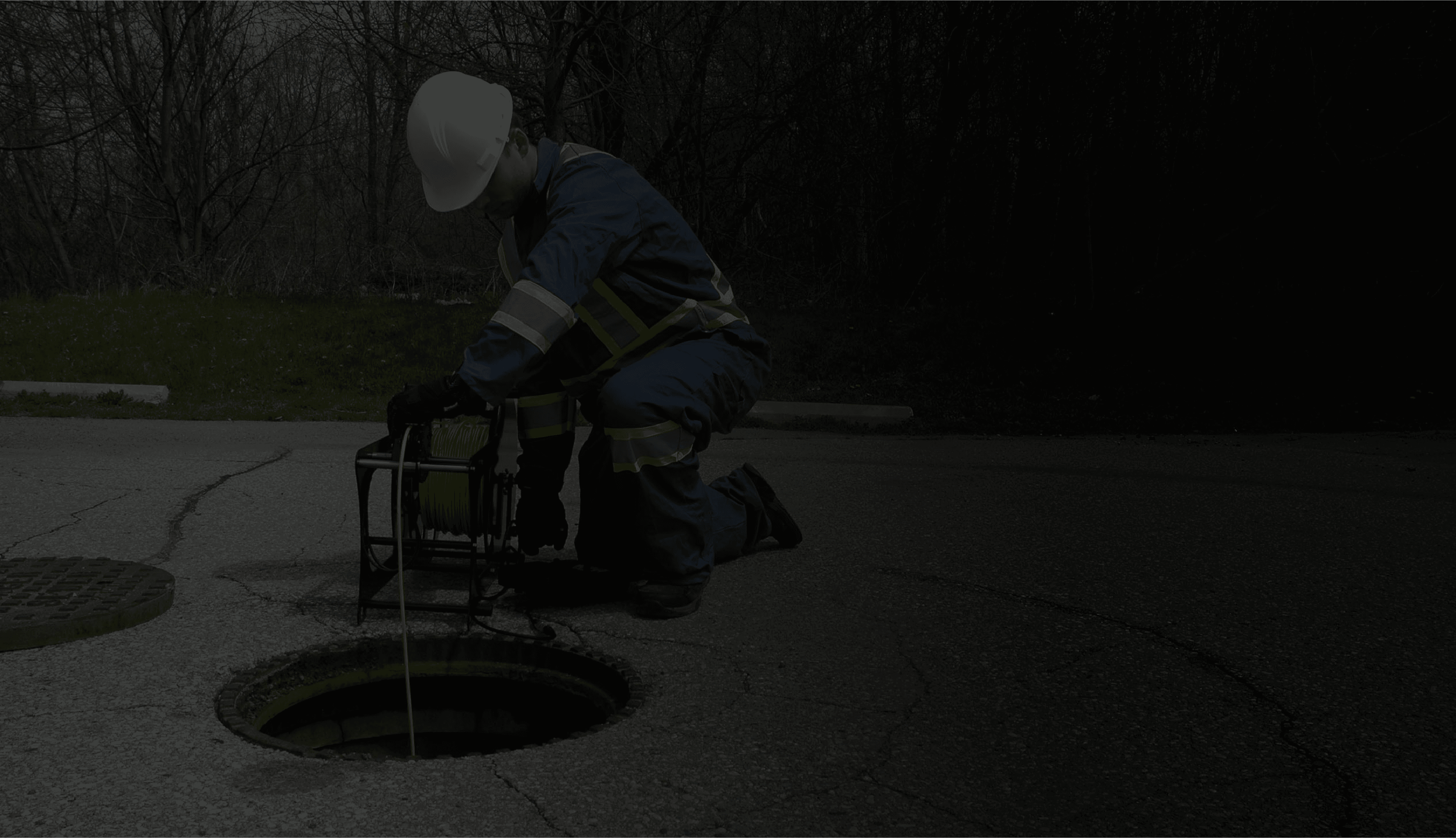 Deep Trekker mini man stormwater pipe inspection