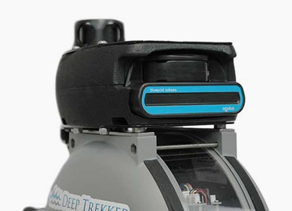 1 oculus multibeam sonar deep trekker dtg2 rov mount