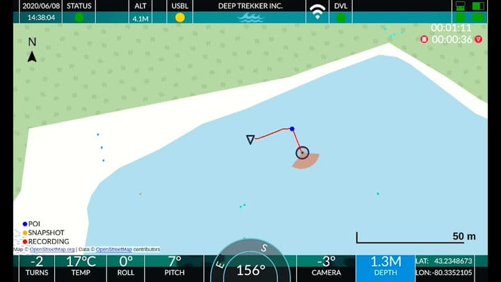 intuitive waypoint visualization 720