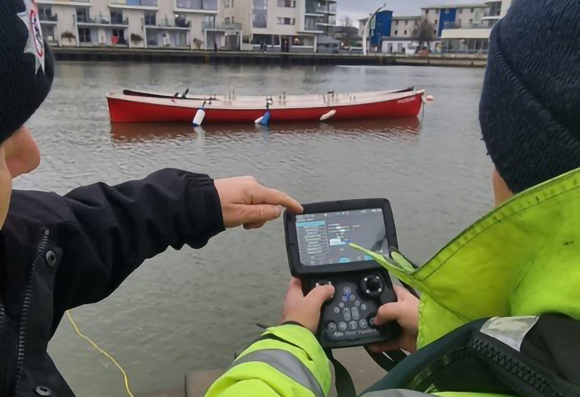 Avon Fire and Rescue Service Trial Advanced ROV for Underwater Rescues