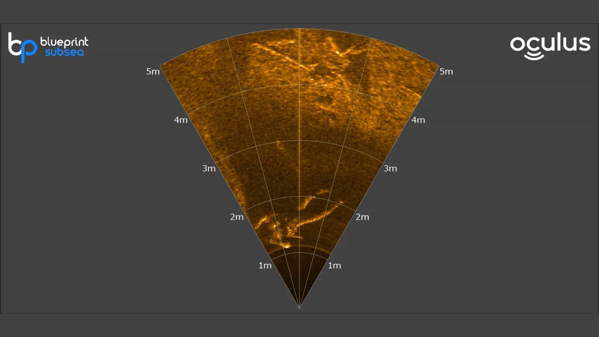 Oculus M1200d 2100kHz Boat Wreck and Diver